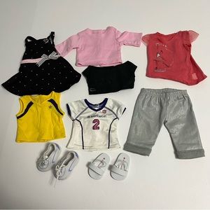 AMERICAN GIRL BRAND 18” doll clothes outfits and shoes #3 toy
